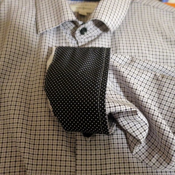 Con.Struct Shirt Mens 2XL Long Sleeve Button 4 Way Stretch Performance - Picture 6 of 7